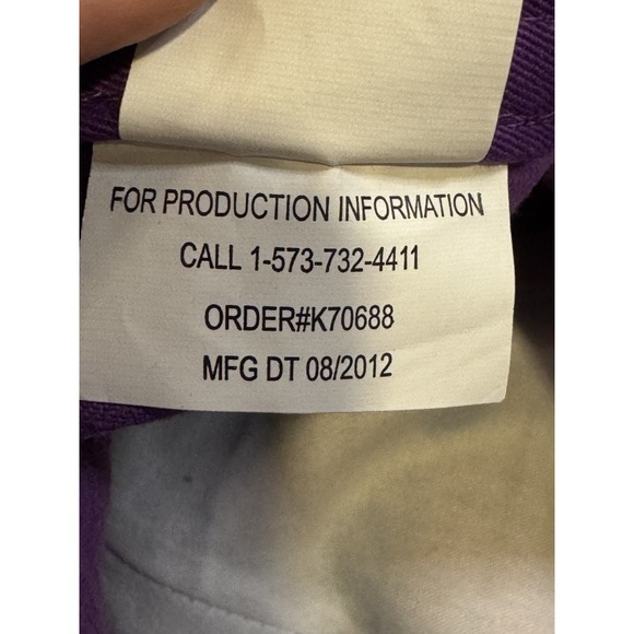 Disney Parks Hat Cap Strap Back Purple Plaid Mickey Mouse Rhinestone Womens OSFA - Picture 12 of 12